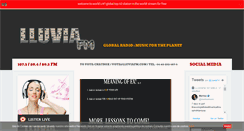 Desktop Screenshot of lluviafm.com